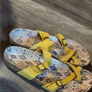 Birkenstock Women's Mustard Sandals